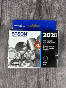 Original Epson 202XL schwarze Tintenpatrone T202XL - neu Ablaufdatum 07/2026 - Bild 1 von 5