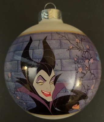 Walt Disney's Sleeping Beauty and Maleficent Christmas Ornament 1997 - Image 1 of 4
