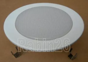 4 INCH RECESSED CAN LIGHT LINE VOLTAGE 120V SHOWER TRIM MILKY FROSTED LENS WHITE - Picture 1 of 3
