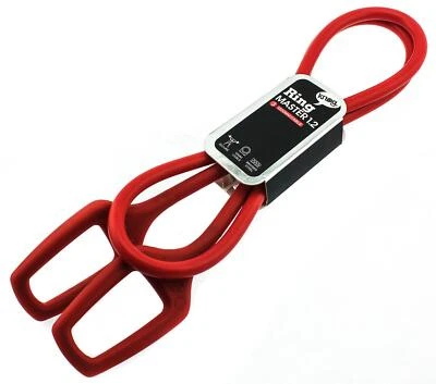 Knog Ring Master 1.2 Bike Cable 1200mm Silicone/Steel Red 10mm New - Image 1 of 4