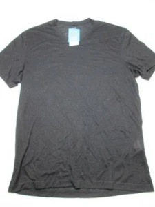 NWT International Concepts Womens Size M V-Neck Shirt Black Casual - Picture 1 of 6