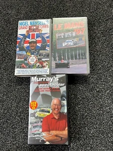 Motorsport Bundle PAL VHS VIDEOS BUNDLE X 3 - Picture 1 of 2