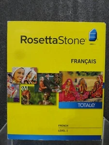 Rosetta Stone French Level 1 Version 4 Open Box - Picture 1 of 8