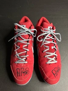 Albert Pujols Signed Game Used Custom Nike Size 12.5 Cleats Cardinals/Angels PSA - Picture 1 of 13