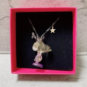 PEANUTS SNOOPY X ANNA SUI Necklace with Box Free shipping from Japan - Picture 1 of 8
