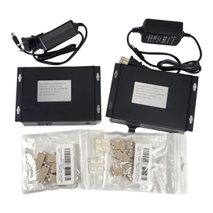 4 x POTS RJ11 Telephone and Gigabit Ethernet Over Fiber Converter - Multiplex... - Picture 1 of 4