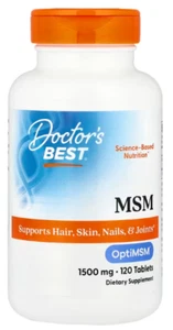 Best MSM 1500, 1500 mg, 120 comprimidos - Imagen 1 de 1