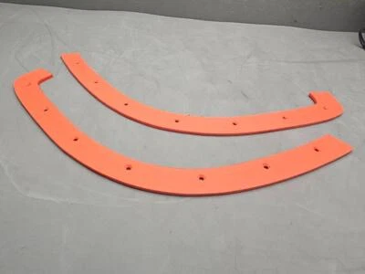 Dodge Viper T/A 2013-2017 parachoques naranja divisor acabado protector zapata protector Foto 1 de 4