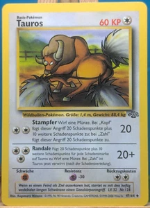 POKEMON - Jungle - Tauros - 47/64 - alemán - Imagen 1 de 2