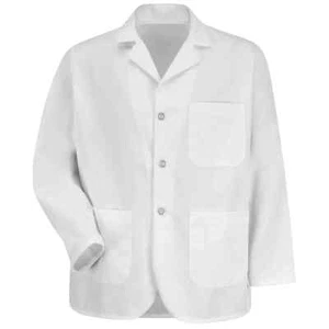 BRAND NEW Red Kap Unisex Long Sleeve Counter Coat - LARGE SIZE - Picture 1 of 6