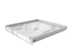 FlexStone Shower Base w/ Center Drain 36 in. x 36 in. Single Threshold Calypso - Picture 1 of 3