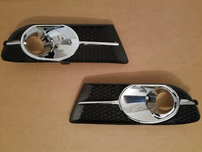 2PC Set 2012-2017 VERANO Front Bumper L&R Fog Light Lamp Grille Bezel NEW PAIR - Изображение 1 из 3