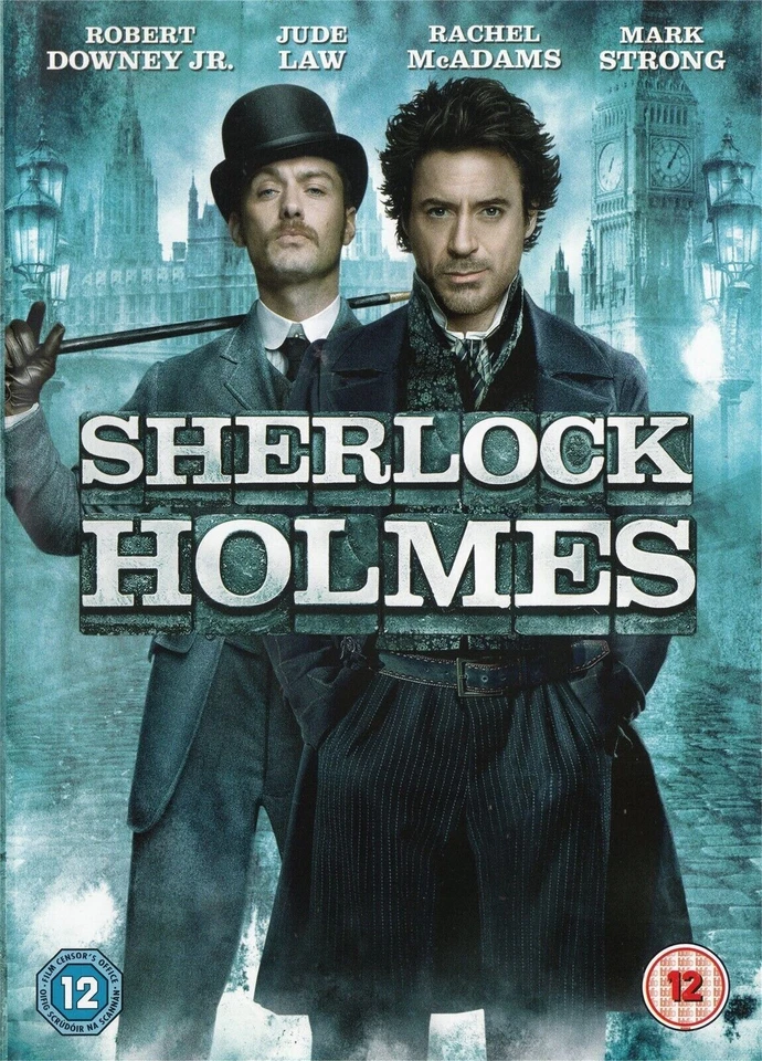 SHERLOCK HOLMES ROBERT DOWNEY JR JUDE LAW WARNER UK 2010 DVD NEW & SEALED - Image 1 of 1