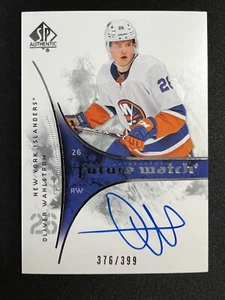 Oliver Wahlstrom Retro Future Watch Auto /399 2019-20 Upper Deck SPA #RFWA-OW - Picture 1 of 3