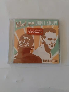 CHAFFER, DON: What You Dont Know CD BRAND NEW FACTORY SEALED Ship24 - Picture 1 of 1