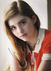 WILLOW SHIELDS authentic hand signed 8x11 photo        GORGEOUS YOUNG ACTRESS