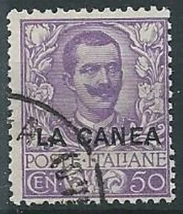 1905 LEVANTE LA CANEA USATO FLOREALE 50 CENT - W138-3 - Imagen 1 de 1