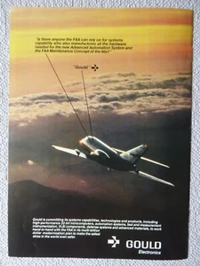 9/1983 PUB GOULD ELECTRONICS FAA MAINTENANCE ADVANCED AUTOMATION SYSTEM AD - Picture 1 of 1
