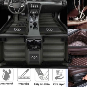 Alfombrillas impermeables de lujo aptas para coche Mitsubishi Galant - Imagen 1 de 19