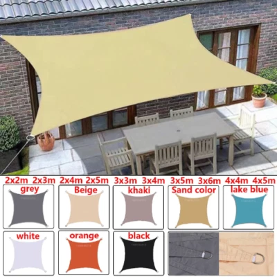 420D Waterproof Awning Shade Sail Outdoor Garden, Beach, Camping Tent Sunshade - image 1 of 4