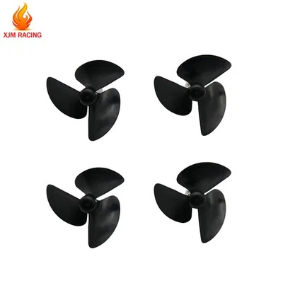 4件装塑料螺旋桨小号适用于1/5 QJ Zenoah遥控赛车燃气船零件 — 第 1/4 张图片