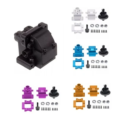 Metal 06063 Front 06064 Rear Gear Box Complete 1 Set for RC 1/10 HSP Nitro Model - Image 1 of 4