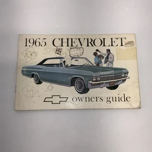 Chevrolet Impala Bel Air 1965 manual del propietario guía original literatura - Imagen 1 de 13