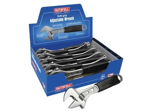Faithfull Contract Adjustable Spanner 250mm Display Of 10 FAIAS250CDIS - Picture 1 of 1