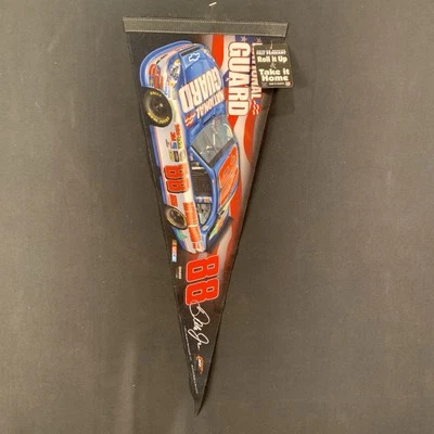 Banderín de fieltro de colección NASCAR Dale Earnhardt Jr #88 Guardia Nacional NUEVO con etiqueta Foto 1 de 4