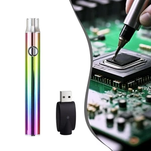 350mAh Battery Powered USB Soldering Iron Kit with 3 Adjustable Heat Settings - Picture 1 of 10