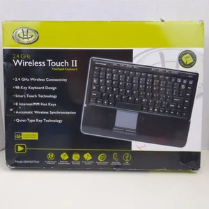 Gear Head Tastatur Wireless Touch II Touchpad Hotkeys Kompakt PC Computer - Bild 1 von 6