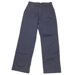 Gap Mens Essential Khaki Loose Chino Pants 31 x 30 Blue Stretch Mid Rise NWT - Picture 1 of 12