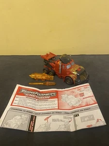 Transformers Energon Rodimus con Manual COMPLETO - Clase de combate - Hasbro 2004 - Imagen 1 de 13