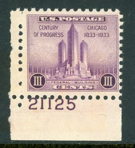 USA 1933 Century of Progress 3¢ \Scott # 729 MNH B679 - Picture 1 of 6