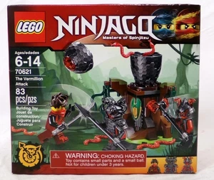 LEGO Ninjago Masters of Spinjitzu 70621 The Vermillion Attack Set New Sealed - Picture 1 of 6
