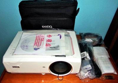 BenQ MH741 1080P DLP Projector Near Mint 52 Total Hours Impressive Image! - Image 1 of 4