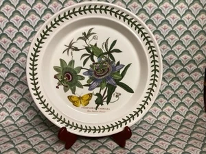 Portmeirion BOTANIC GARDEN Dinner Plate PASSION FLOWER England Old Mark 1972 EUC - Picture 1 of 6