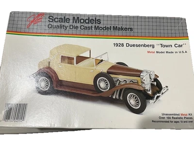 Scale Models 1928 Duesenberg "Town Car" 1/18 Scale Model Kit (4014) - Image 1 of 4