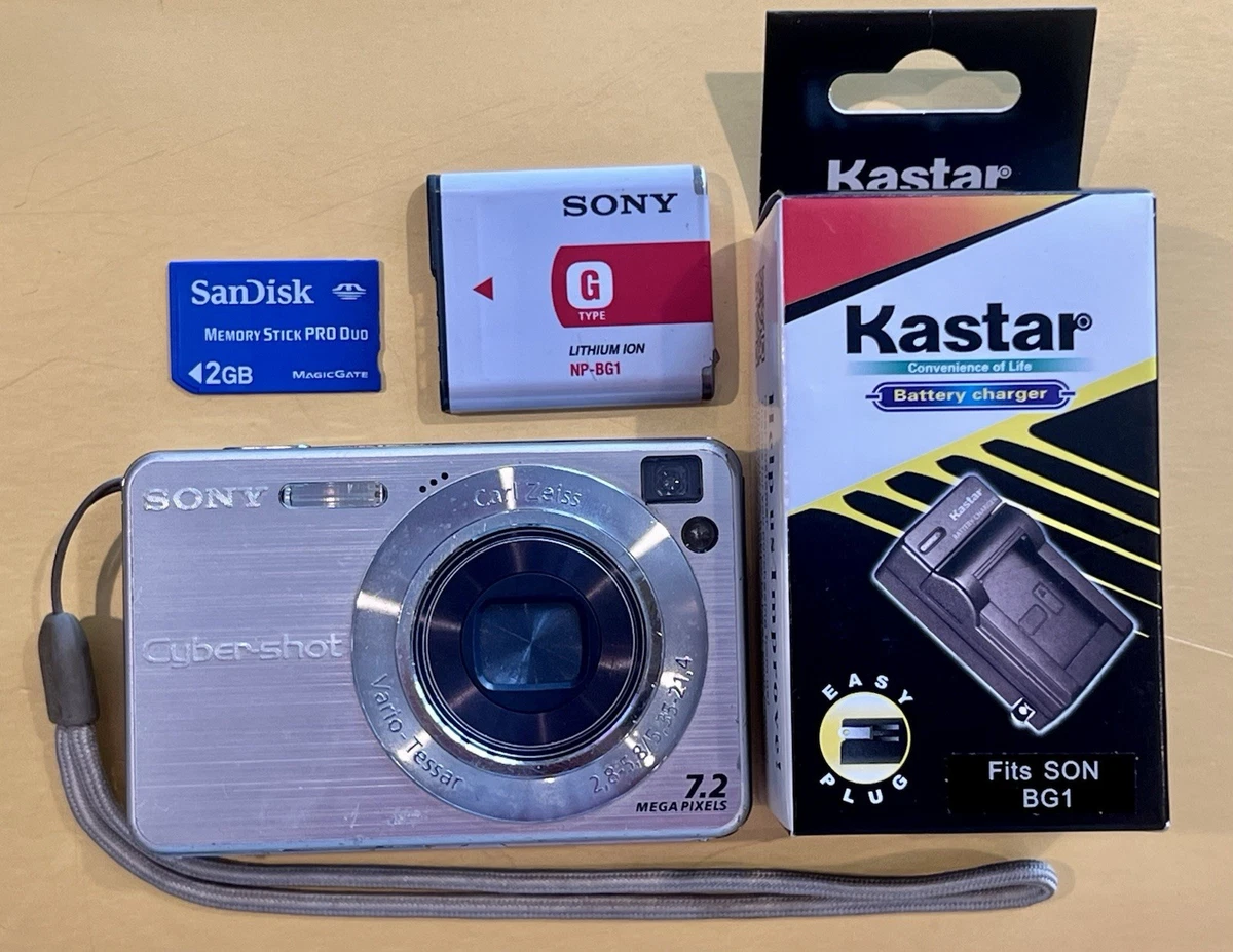 Sony Cyber-shot DSC-W120 Digital Cameras with Built-in Speaker for