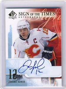Jarome Iginla 08-09 SP Authentic Autograph