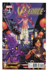 A-FORCE #2 MODERN AGE MARVEL COMIC BOOK Medusa She-Hulk Captain Marvel Dazzler - Picture 1 of 2