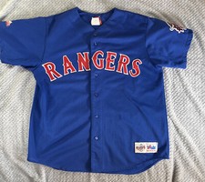 Texas Rangers 1995 MLB All Star Game Men's Size XL Majestic Jersey