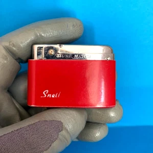 SILVER MATCH COMPOUND LIGHTER FEUERZEUGH ACCENTINO BRIQUET BENZINE FRANCE - Imagen 1 de 8