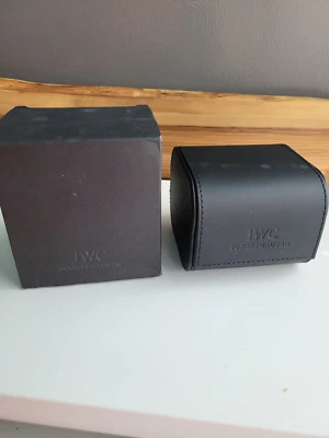 IWC Genuine SERVICE NEW Watch Box Complete with PILLOW & Outer BOX - Image 1 of 4