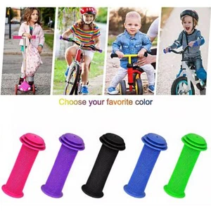 Children Bike Soft Handlebars Grips Rubber Handle Cover Kids Bicycle Handle DEA - Picture 1 of 24
