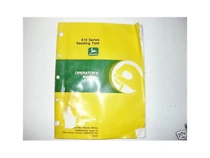 John Deere 610 Series Seeding Tool Operators Manual - Picture 1 of 1