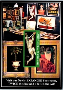 Bowman & White Gallery Multiview Werbepostkarte gestempelt 2002 - Bild 1 von 2