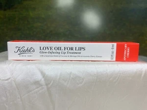 Kiehl's Love Oil for Lips 9ml Glow Infusing Lip Treatment Apothecary Cherry(new) - Picture 1 of 9