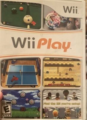 Wii Play (Nintendo Wii, 2007) Complete CIB W/ Manual - Image 1 of 4
