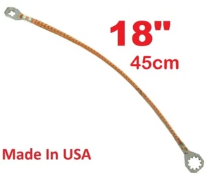Multi-Purpose Universal 18"-19" (564cm-579cm) Copper Ground/Bonding Strap Cable - Picture 1 of 2